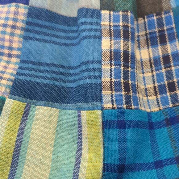 Vintage 60's Donald Davies Irish Wool Midi Skirt Patchwork Lined See Measurement - Picture 5 of 8